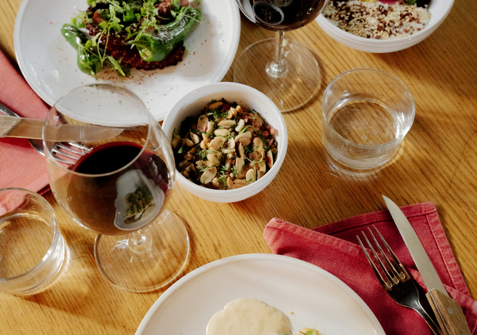bar à vins Rouge