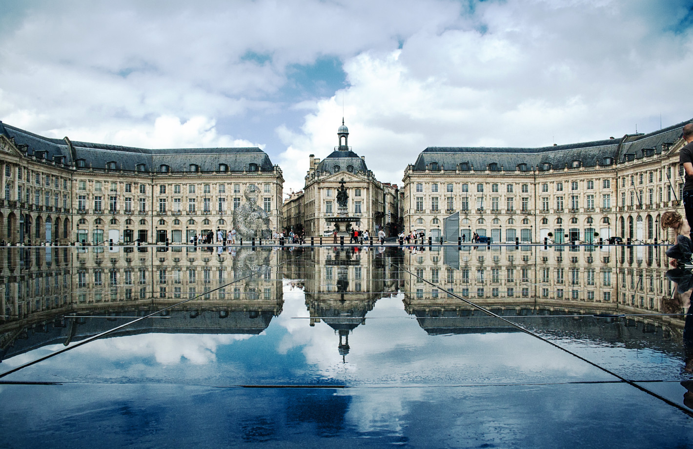 Bordeaux place de la Bourse
