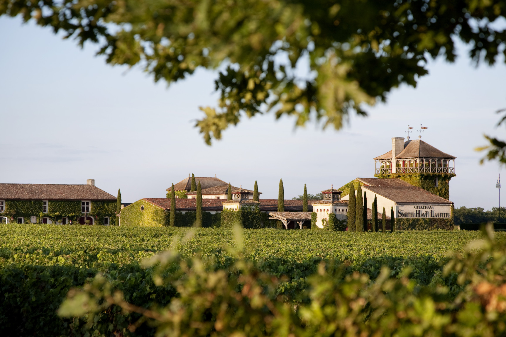 Vue d'ensemble du Château Smith Haut Lafitte original