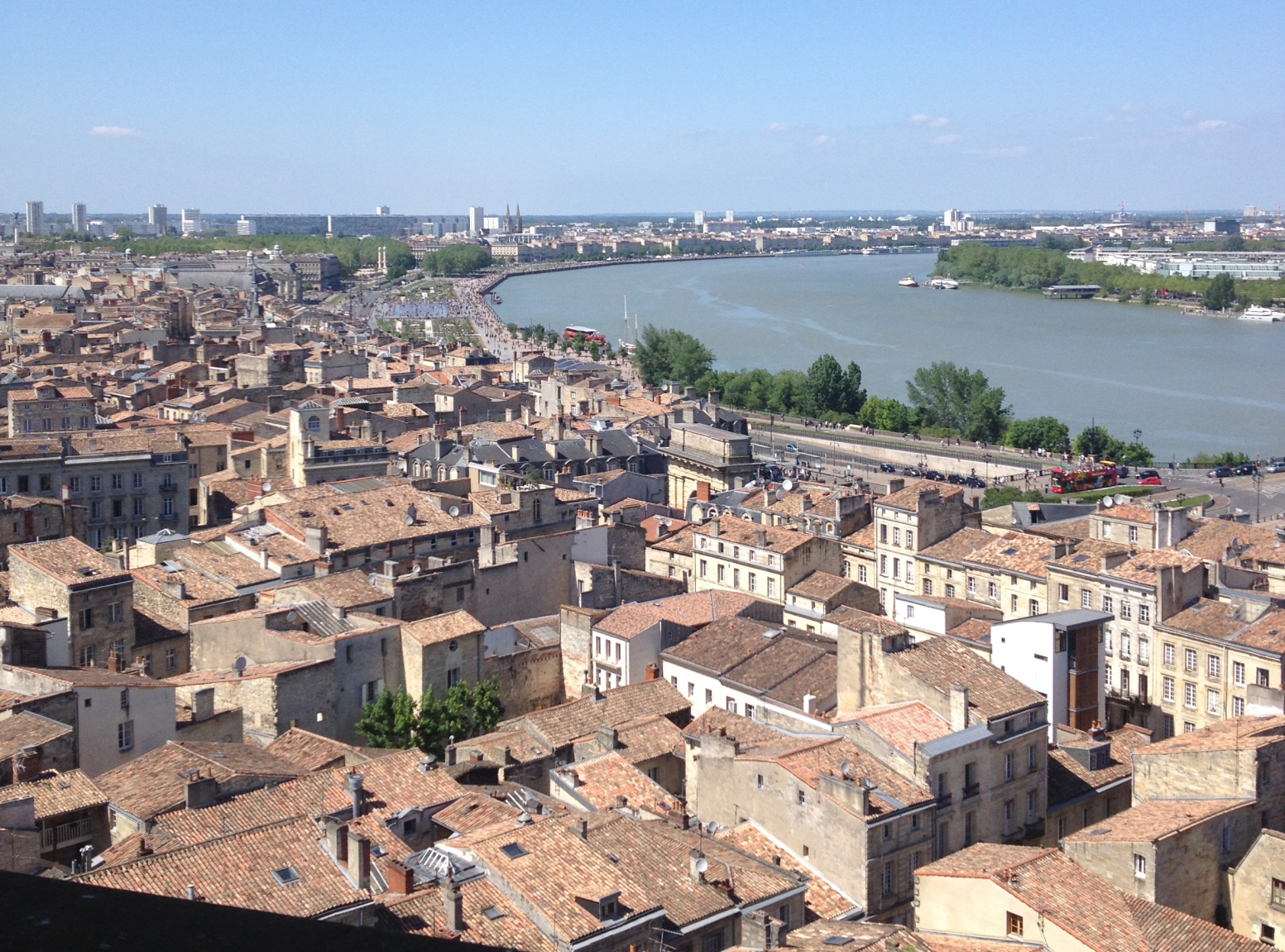 Bordeaux vue aerienne
