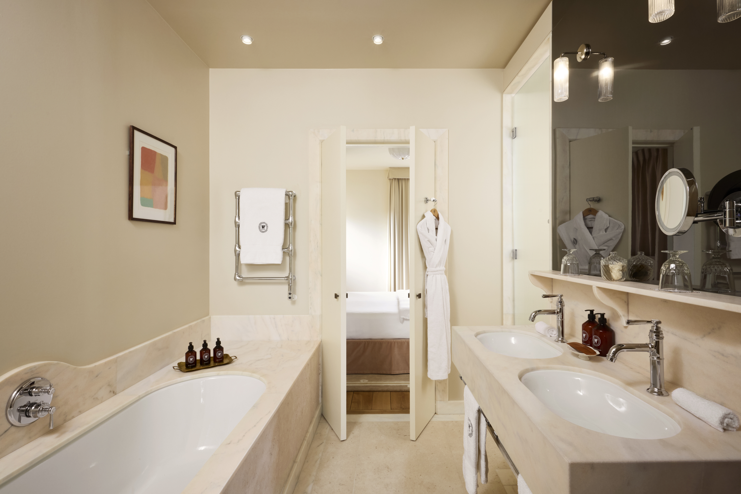 salle de bain Hôtel Les Sources de Caudalie
