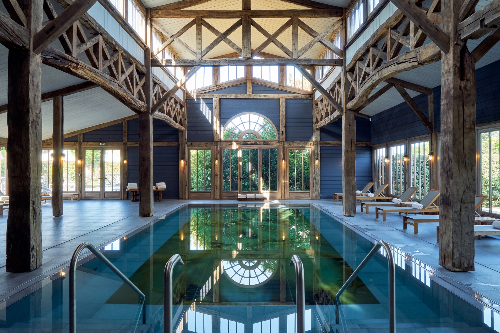 Piscine intérieure - Les Sources de Caudalie