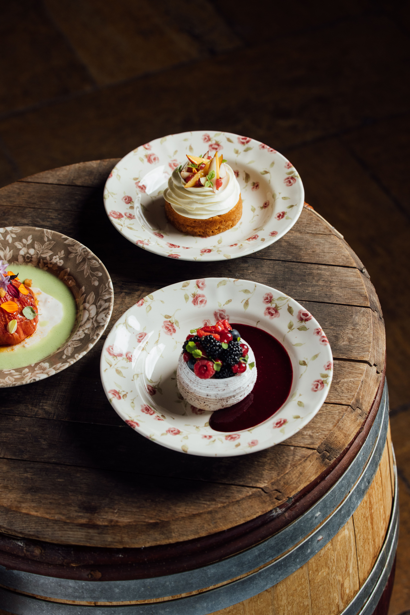 Assortiment desserts - La Table du Lavoir