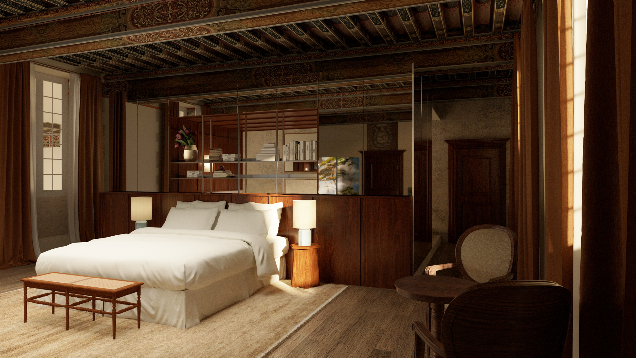 suite de luxe Les Sources de Vougeor