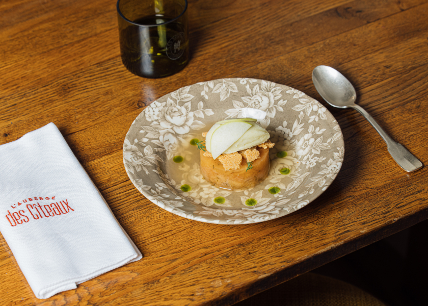 Plat L'Auberge des Cîteaux