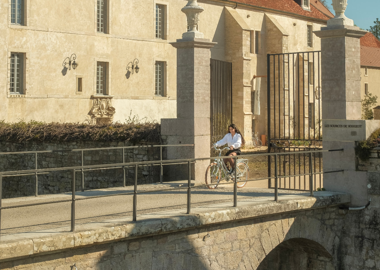 Balade à vélo château - Les Sources de Vougeot