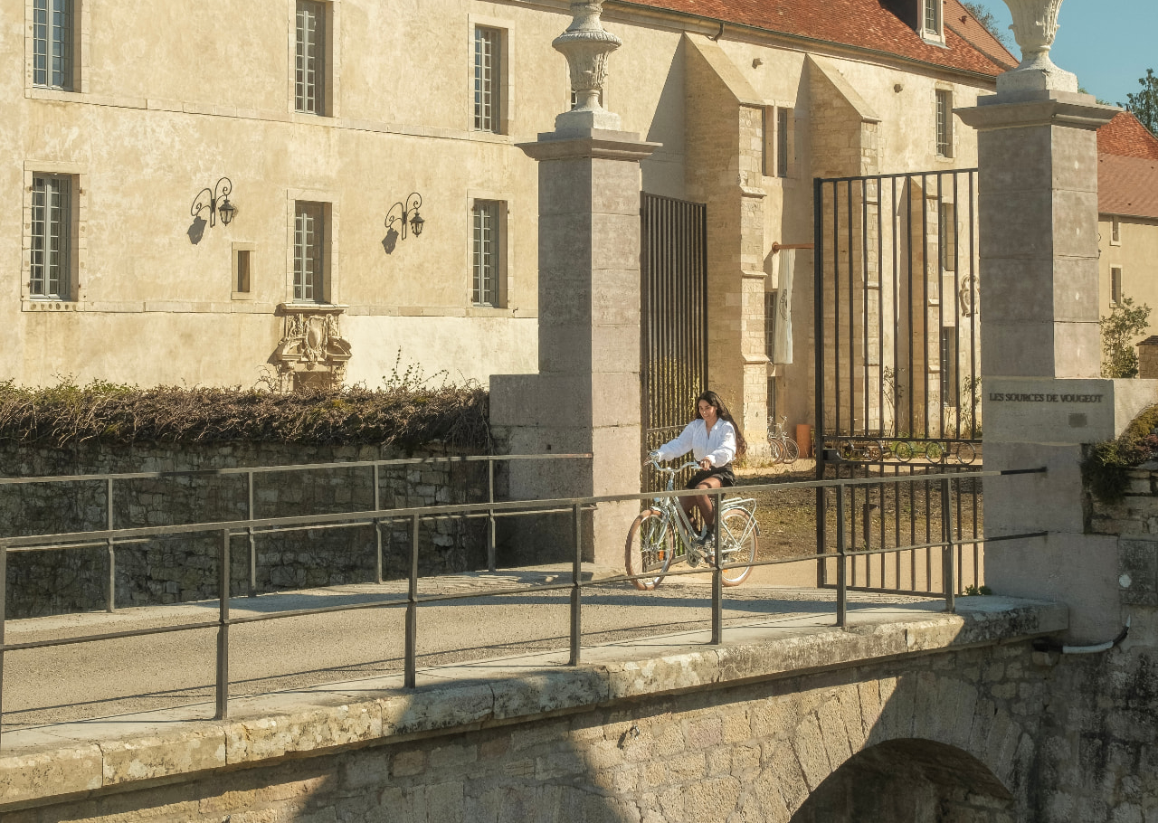 Balade à vélo château - Les Sources de Vougeot