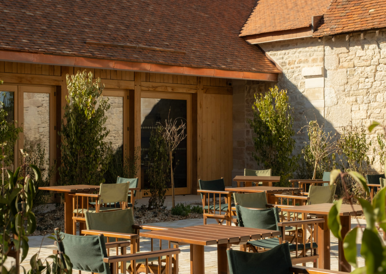 Terrasse Auberge des Cîteaux - Les Sources de Vougeot