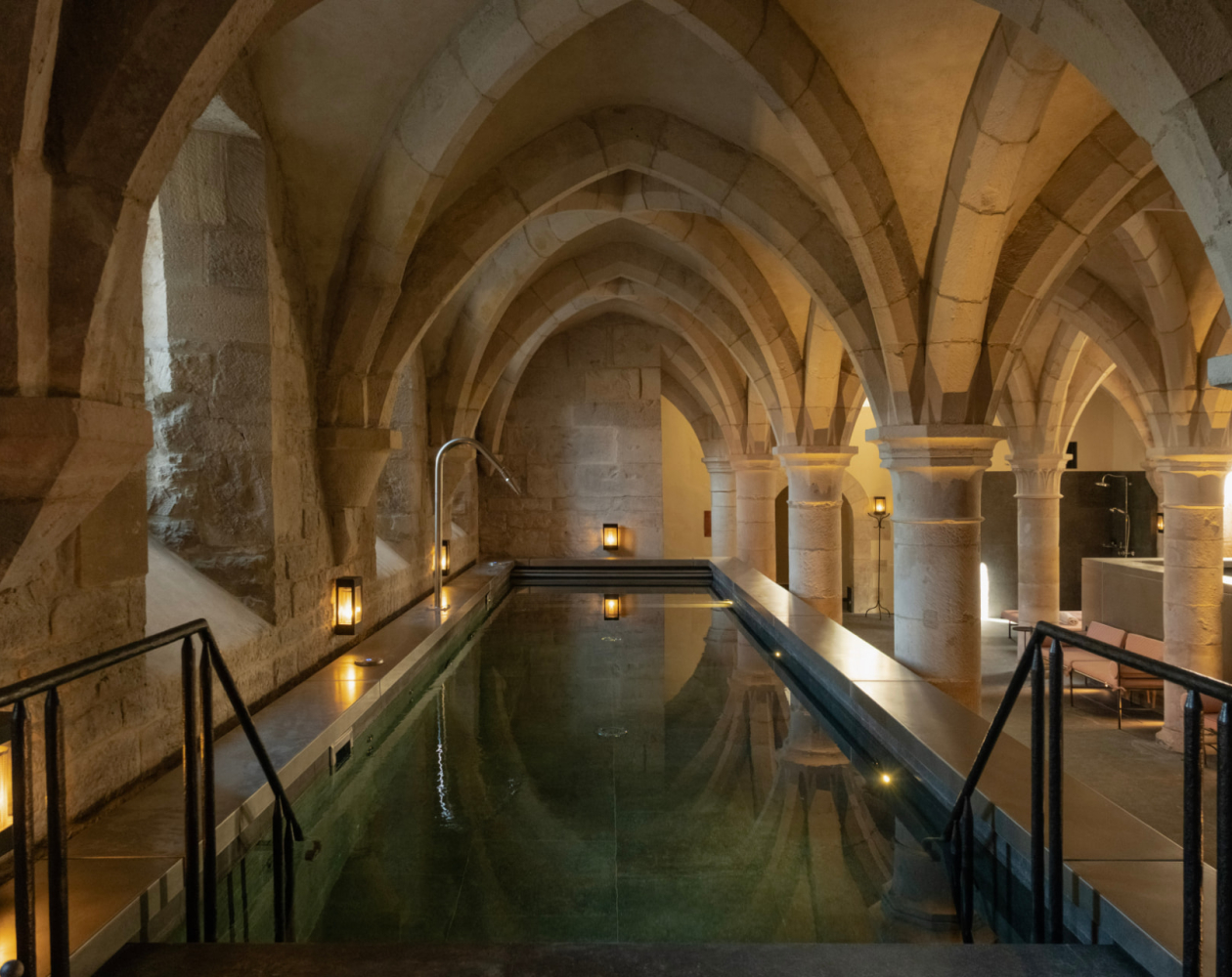 Bassin et voûtes - Spa Caudalie