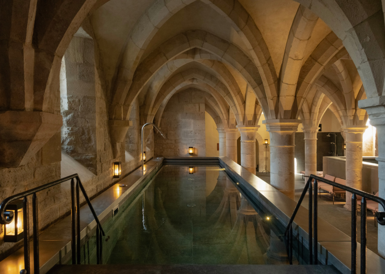 Bassin et voûtes - Spa Caudalie