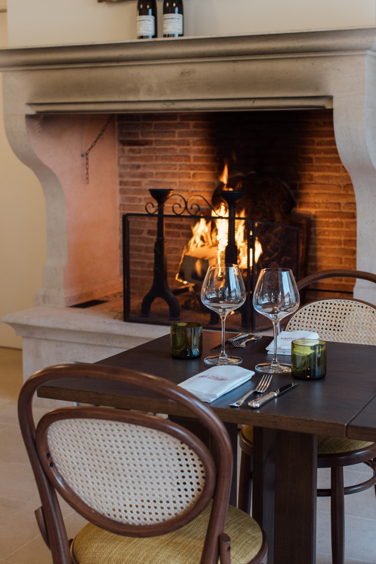 Feu Auberge des Cîteaux - Les Sources de Vougeot
