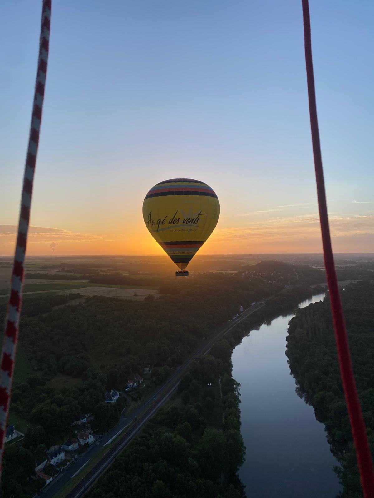 Air balloon Loire Valley