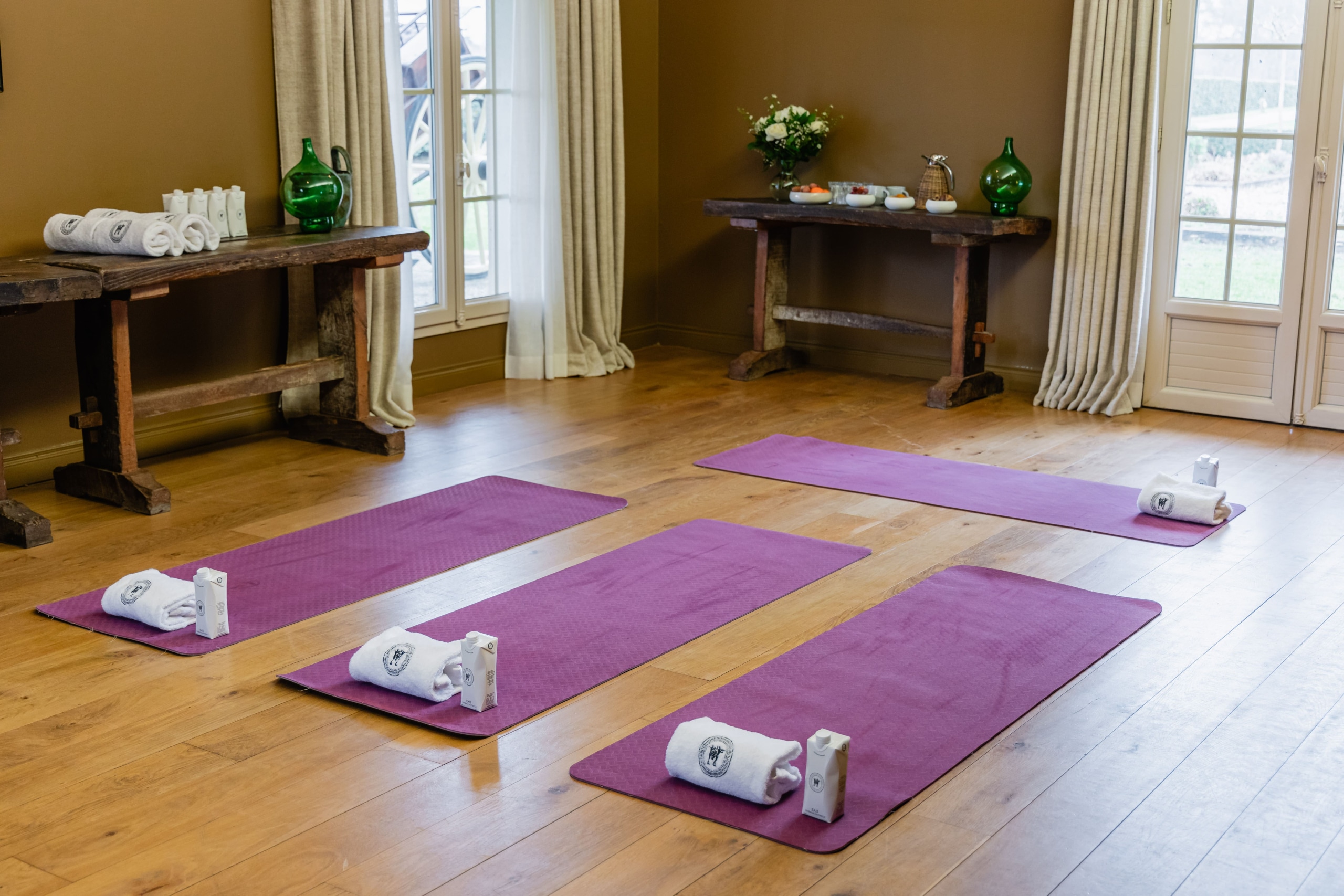 yoga hotel les Sources