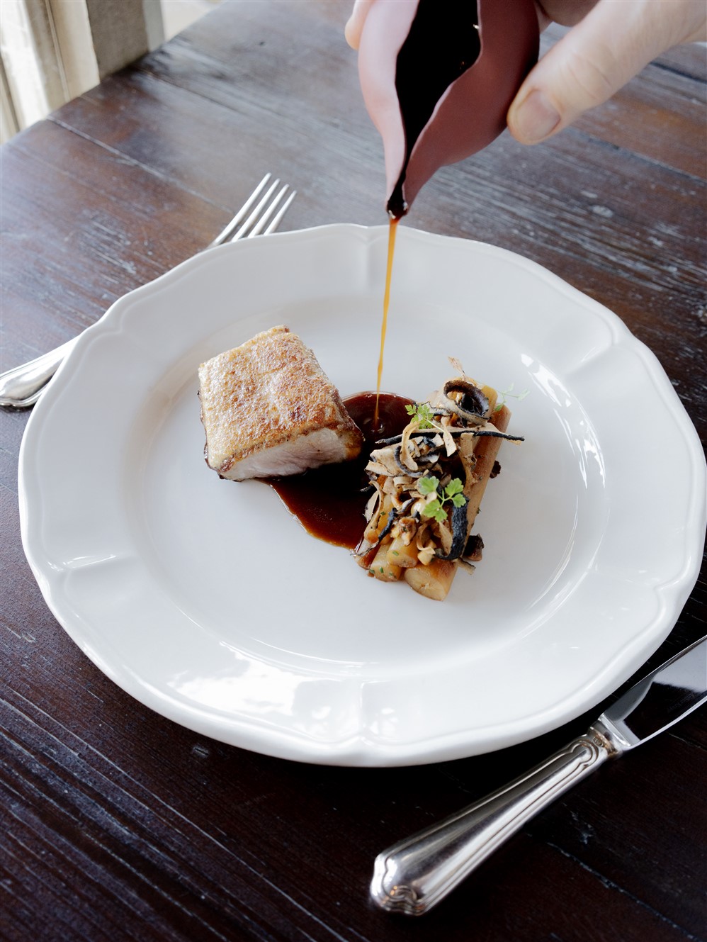 Recipe for Line-Caught Hake in a Crust - Les Sources